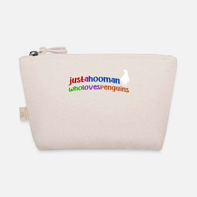 Vogel Tier Pinguin Zoo Südpol Statement Seevogel Bio-Täschchen