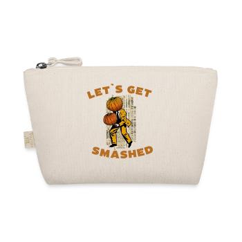 Let's Get Smashed Vintage Pumpkin #2 - Bio-Täschchen - Natur - Vorne