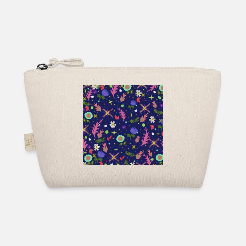 all over prints mädchen, kindliches Blumenmuster Bio-Täschchen