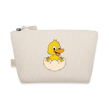 ENTE - KÜKEN - EIS - GEBURT - BABY - KIND - TIER - Bio-Täschchen - Natur - Vorne