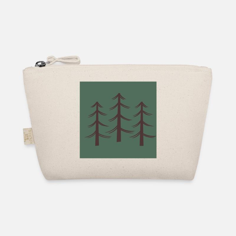 Bäume an der Brust Bio-Täschchen