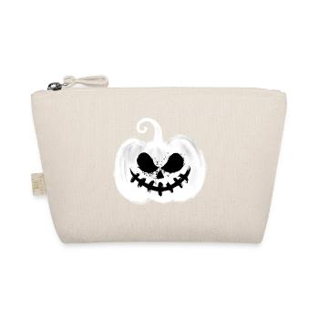 Creepy pumpkin - Organic Pouch - nature - Front