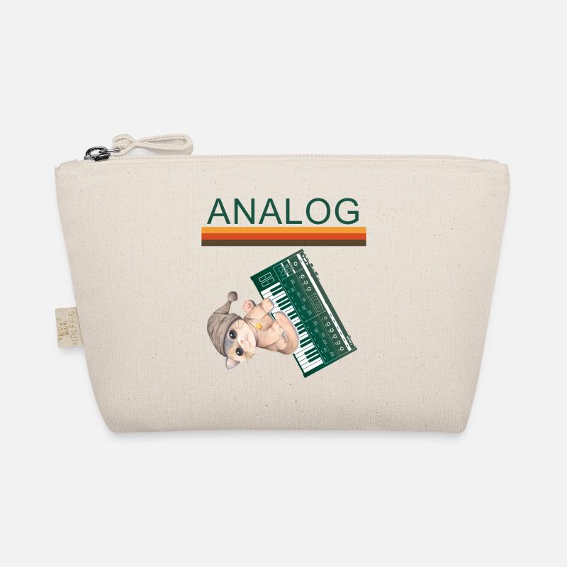 Synths Analog Retro Cat Synthesizer Organic Pouch