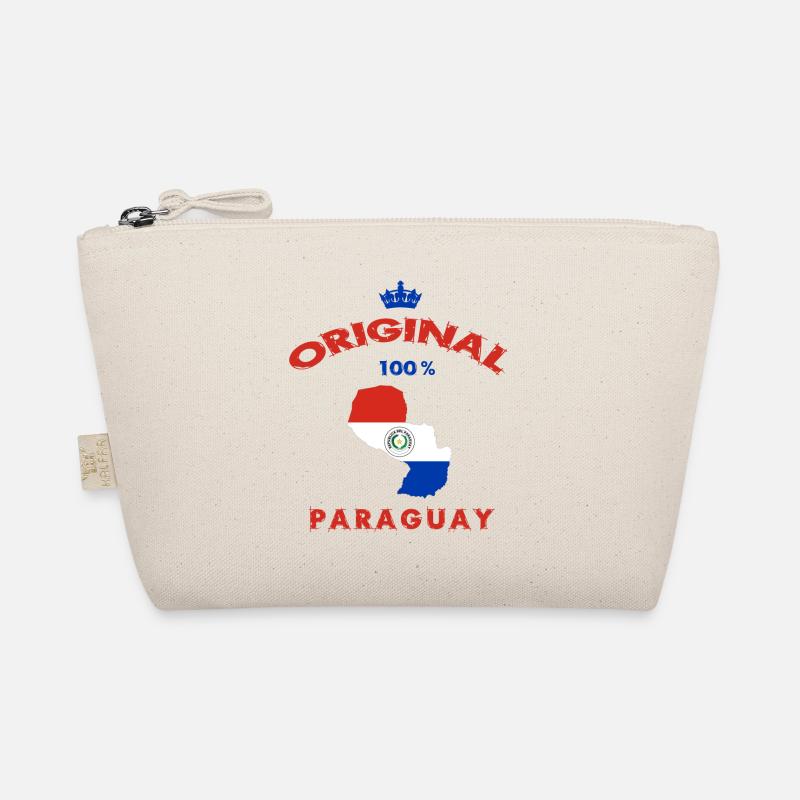 Design original 100 % drapeau du Paraguay Trousse biologique