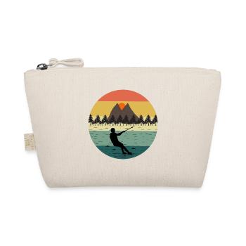 Ski pieds nus Sports nautiques Vintage Rétro - Trousse biologique - nature - Devant