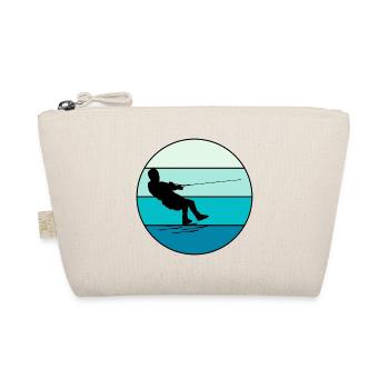 Barefoot skiing Water sport Motorboat - Organic Pouch - nature - Front
