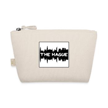 The Hague Netherlands Skyline Silhouette Travel So - Organic Pouch - nature - Front