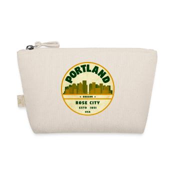 Portland Rose City Vintage - Bio-Täschchen - Natur - Vorne
