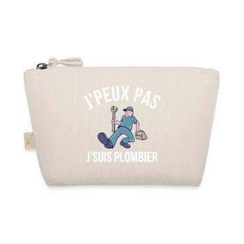 plombier, je suis plombier, plomberie - Trousse biologique - nature - Devant