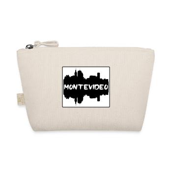 Montevideo Uruguay Skyline Silhouette Souve de voyage - Trousse biologique - nature - Devant