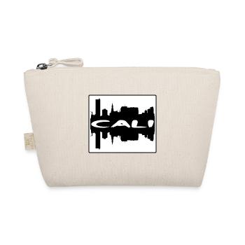 Cali Colombia Skyline Silhouette Travel Souvenir - Organic Pouch - nature - Front