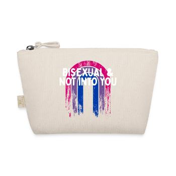 Bisexual & Not into You Bi Single Bi Pride - Bio-Täschchen - Natur - Vorne