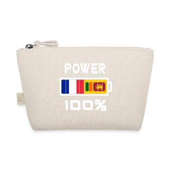 Sri Lanka and France Power 100% - Organic Pouch - nature - Front
