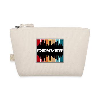 Denver Colorado États-Unis Skyline Silhouette Souv de voyage - Trousse biologique - nature - Devant
