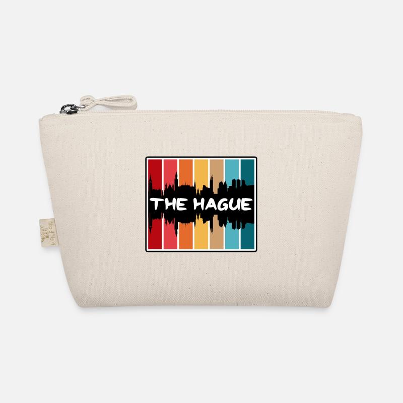 La Haye Pays-Bas Skyline Silhouette Voyage So Trousse biologique