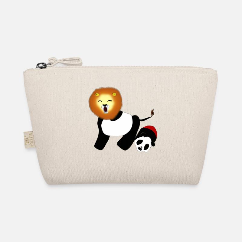 Panda joue avec le lion Trousse biologique