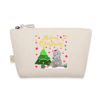 Loup emblématique, Noël sous le sapin de Noël - Trousse biologique - nature - Devant