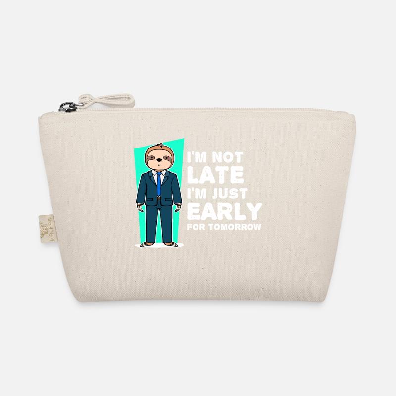 Sloth Mammals Humorous Statement Slow Organic Pouch