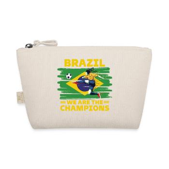 Brésil Football 2022 supporter de Brésil foot - Trousse biologique - nature - Devant