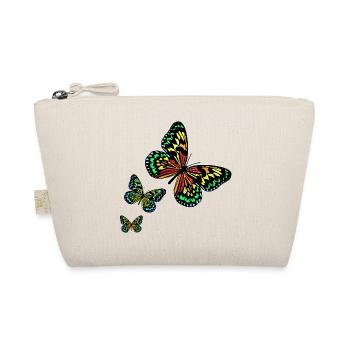 3 Butterflies R6Z - Bio-Täschchen - Natur - Vorne