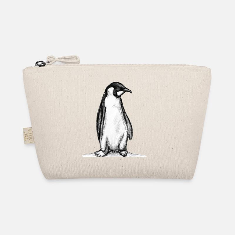 Penguin Illustration Organic Pouch