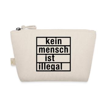 Kein mensch ist illegal - Bio-Täschchen - Natur - Vorne