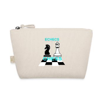 Schach - Bio-Täschchen - Natur - Vorne