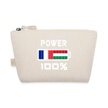 Hungary and France Power 100% - Organic Pouch - nature - Front