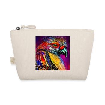 Wonderful colorful crow - Organic Pouch - nature - Front