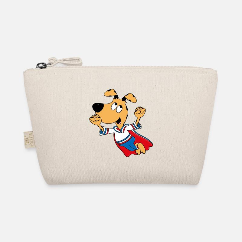 HUND - SUPERHELD - HELD - TIER - KIND - BABY Bio-Täschchen