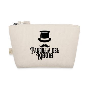 Pandilla del Novio Boyfriend Gang Groomsmen Gift - Organic Pouch - nature - Front