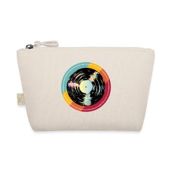 Disque de musique rétro - Trousse biologique - nature - Devant