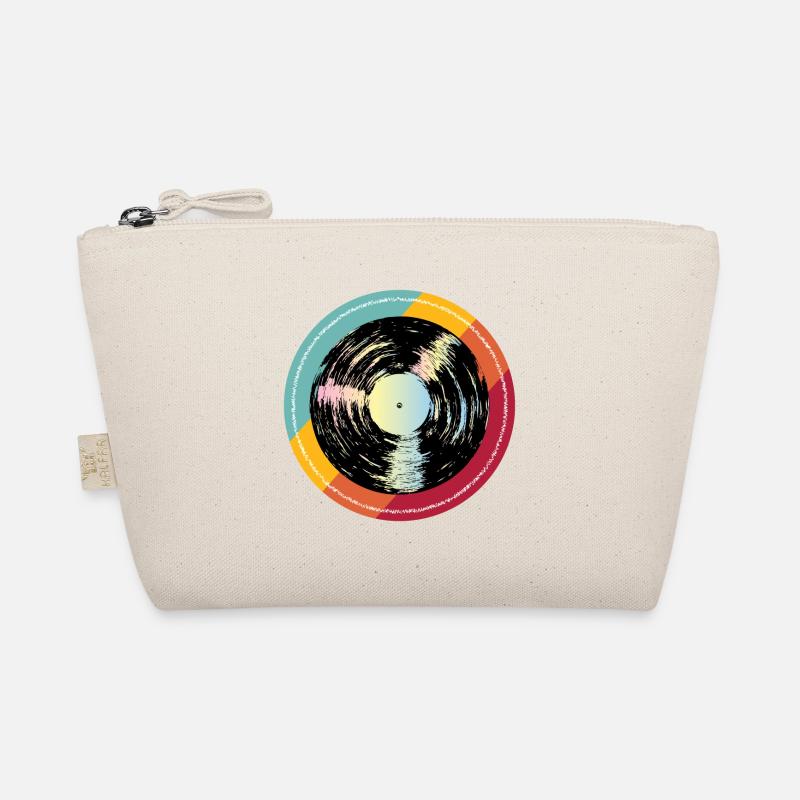 Disque de musique rétro Trousse biologique