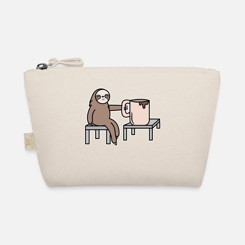 mammal late riser sloth mammal lazy Organic Pouch