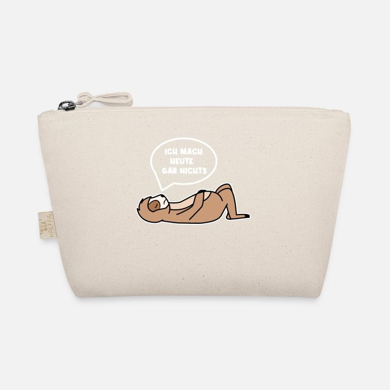 Faultier Faul Tier Urwaldbewohner Statement Zoo Bio-Täschchen