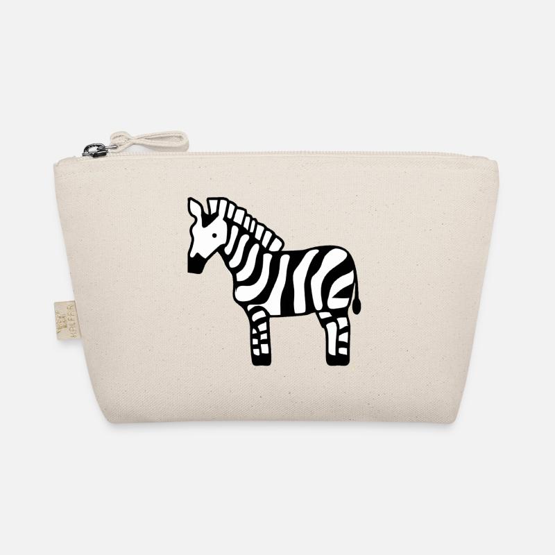 Zebra illustration Organic Pouch