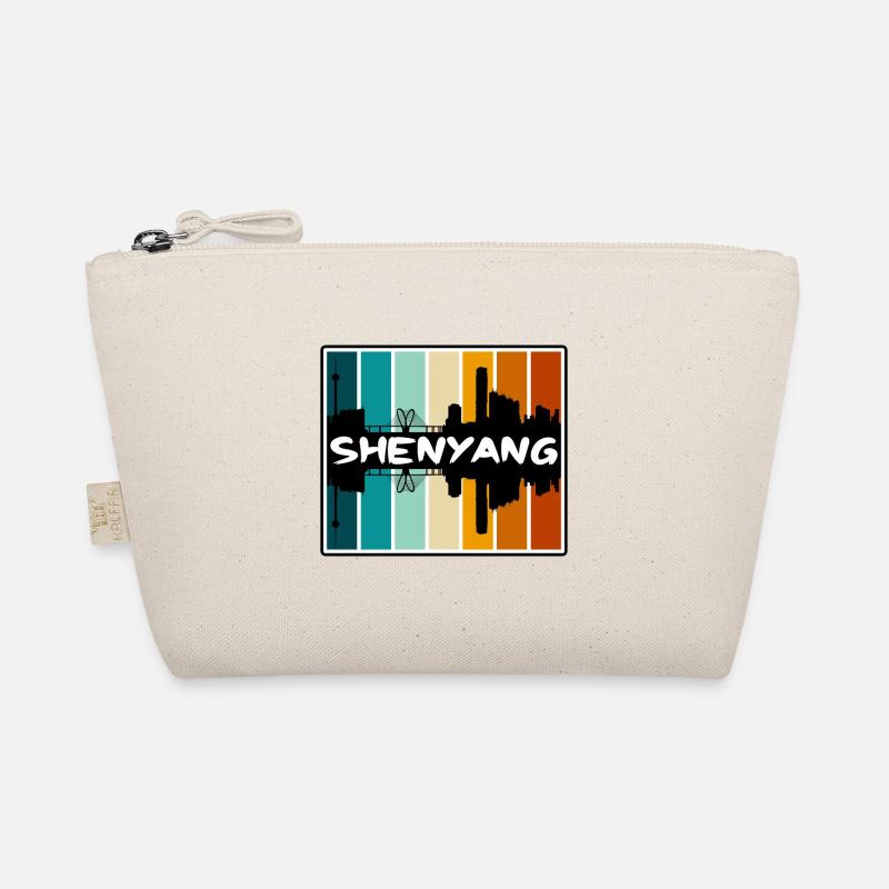 Shenyang Chine Skyline Silhouette Voyage Souvenir Trousse biologique