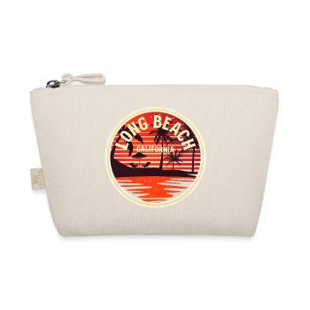 Insigne du Couchant de Soleil de Long Beach, Californie - Trousse biologique - nature - Devant