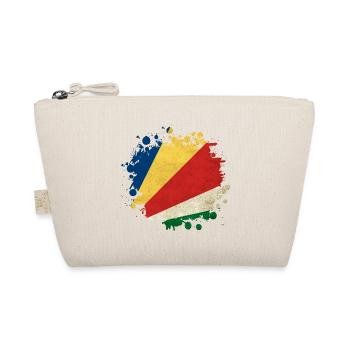Design du drapeau des Seychelles Blob - Trousse biologique - nature - Devant