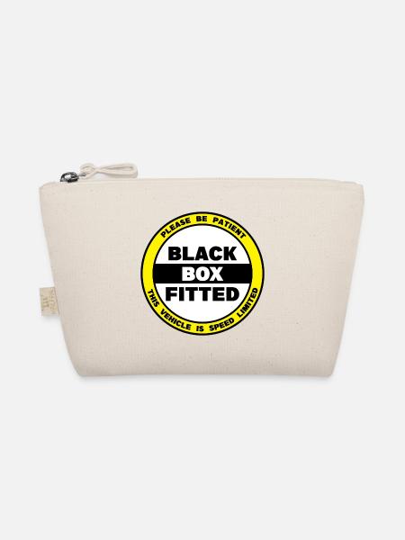 Bitte haben Sie Geduld - Black Box Fitted - Bio-Täschchen - Natur - Vorne