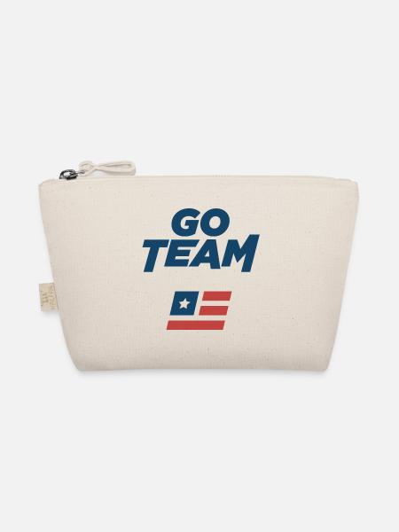 Go Team - Bio-Täschchen - Natur - Vorne