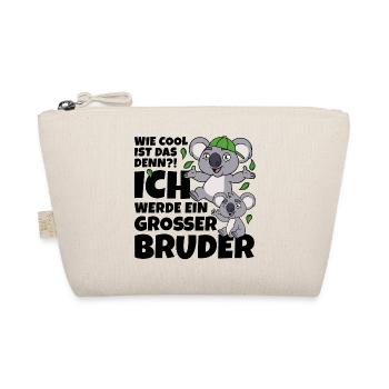 Großer Bruder Koala Koalabär Bär coole Geschwister - Bio-Täschchen - Natur - Vorne