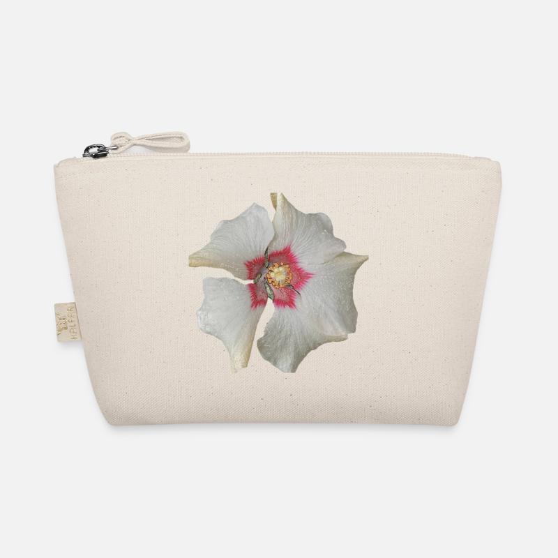 White Flower Red Organic Pouch
