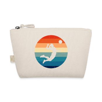 Joueur de volleyball masculin Volleyball féminin Volleyball féminin - Trousse biologique - nature - Devant