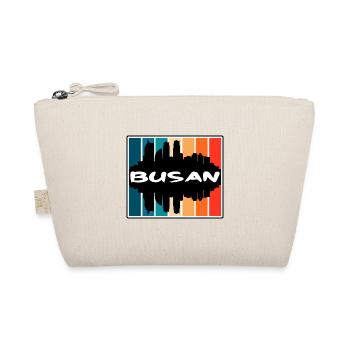 Busan Corée du Sud Skyline Silhouette Travel Souven - Trousse biologique - nature - Devant
