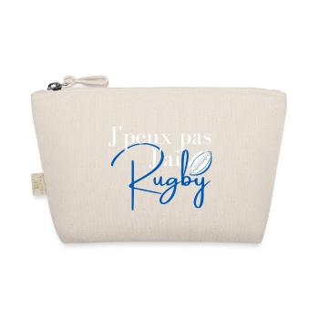 J peux pas j ai rugby - Trousse biologique - nature - Devant