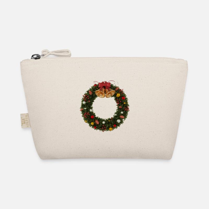 Couronne de Noël avec cloches et arc Trousse biologique