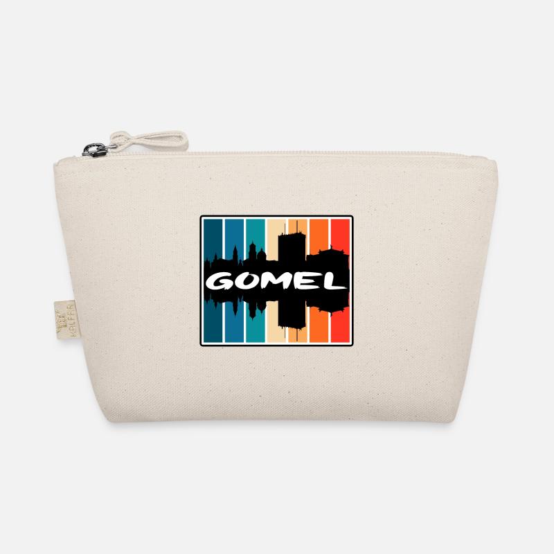 Gomel Biélorussie Skyline Silhouette Souvenir de voyage Trousse biologique
