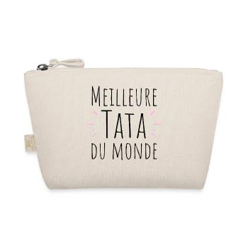 Meilleure tata du monde-cadeau tante Noël - Trousse biologique - nature - Devant