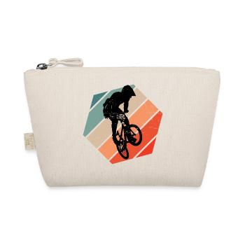 Bike bmx cycling men bmx bike bmx boys - Organic Pouch - nature - Front